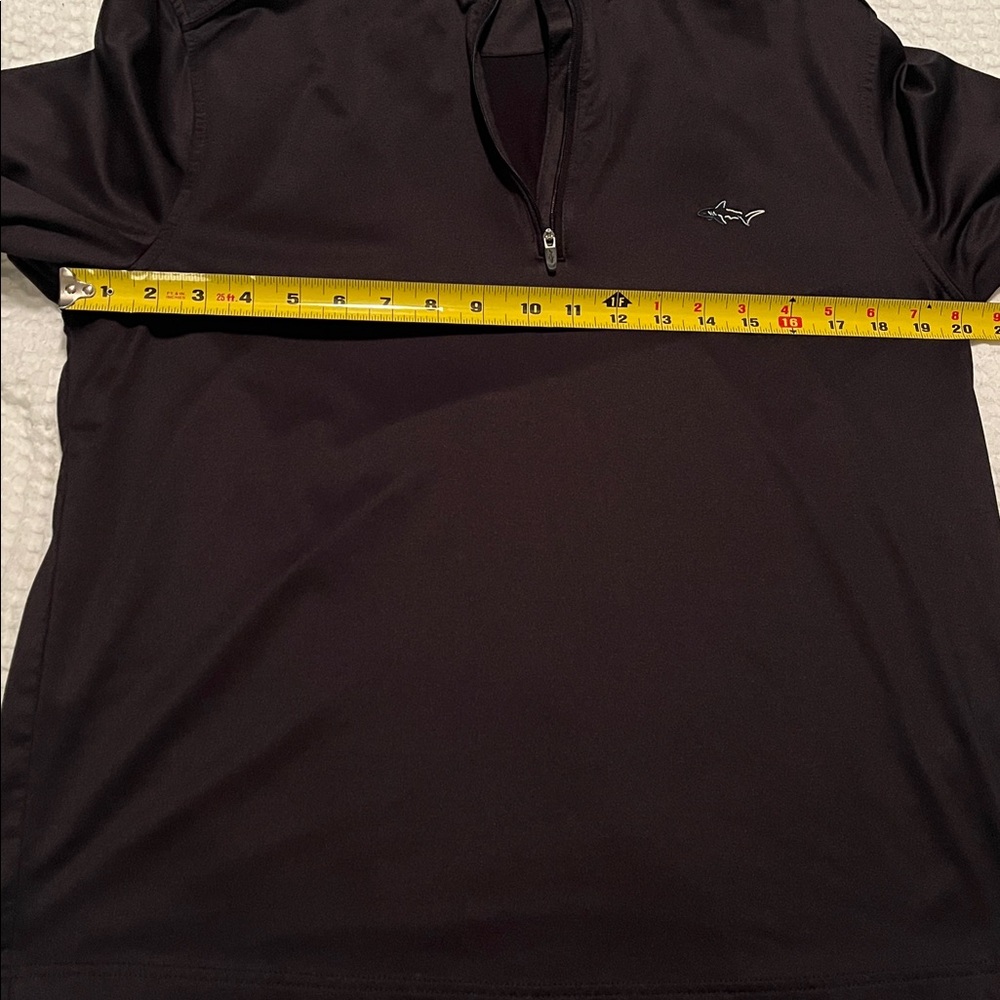 Greg Norman Black 1/4 Zip - Picture 6 of 7